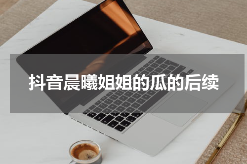 抖音晨曦姐姐的瓜的后续