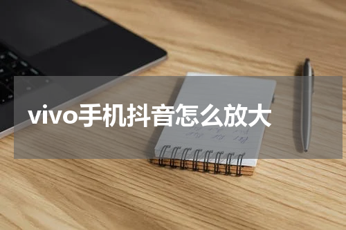 vivo手机抖音怎么放大