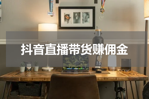抖音直播带货赚佣金