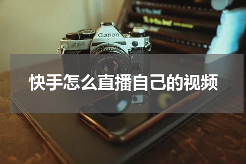 快手怎么直播自己的视频