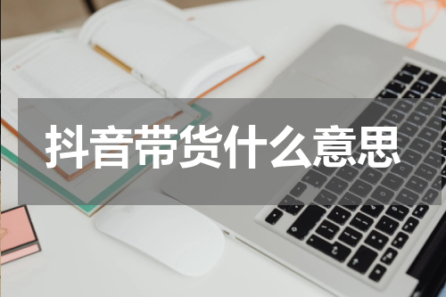 抖音带货什么意思