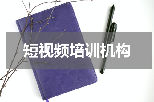 短视频培训机构