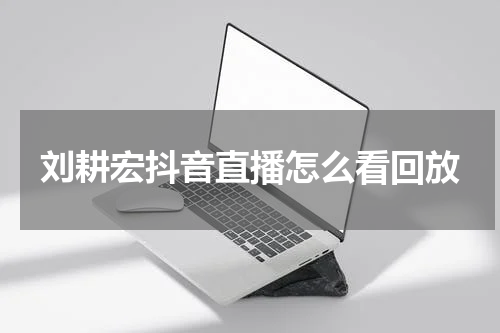 刘耕宏抖音直播怎么看回放