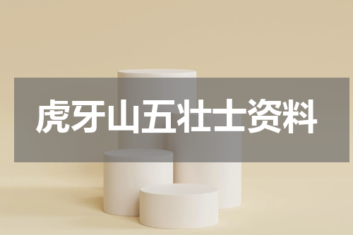 虎牙山五壮士资料