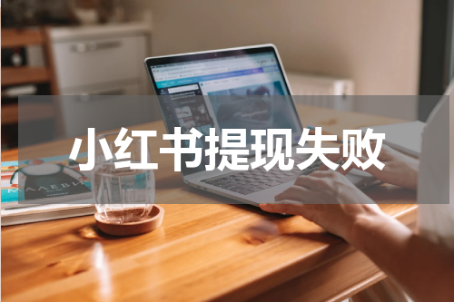 小红书提现失败