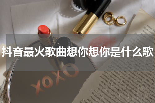 抖音最火歌曲想你想你是什么歌