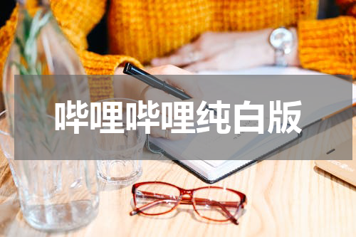哔哩哔哩纯白版