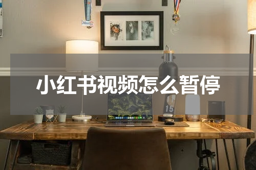 小红书视频怎么暂停