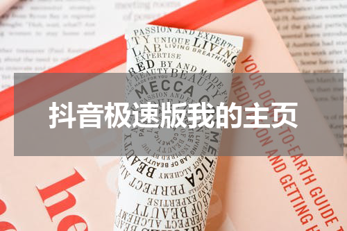 抖音极速版我的主页