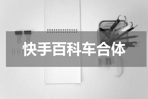快手百科车合体