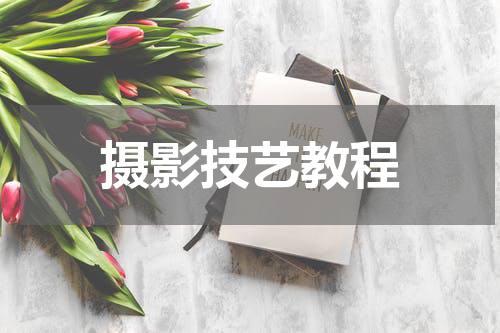 摄影技艺教程