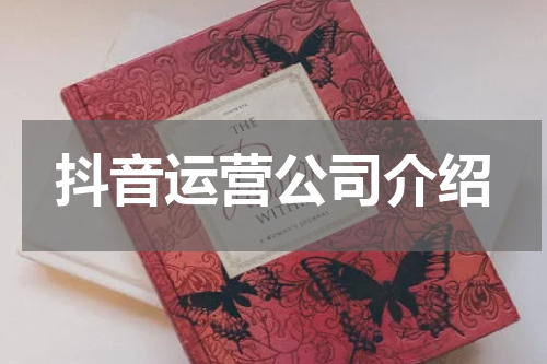 抖音运营公司介绍
