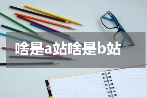 啥是a站啥是b站
