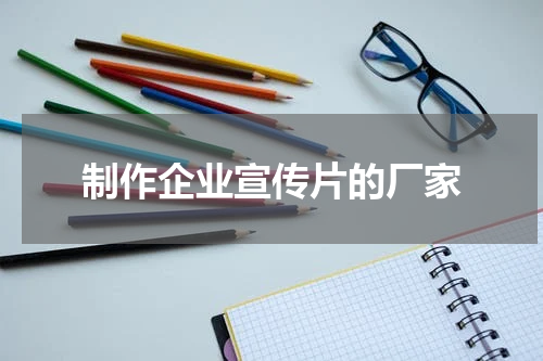 制作企业宣传片的厂家