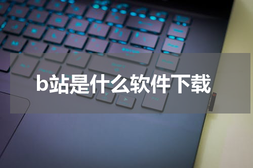 b站是什么软件下载