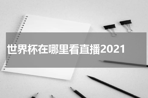 世界杯在哪里看直播2021