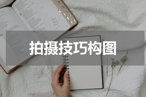 拍摄技巧构图