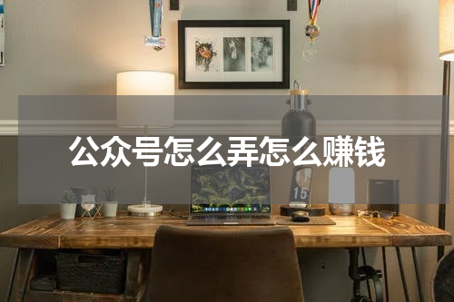 公众号怎么弄怎么赚钱