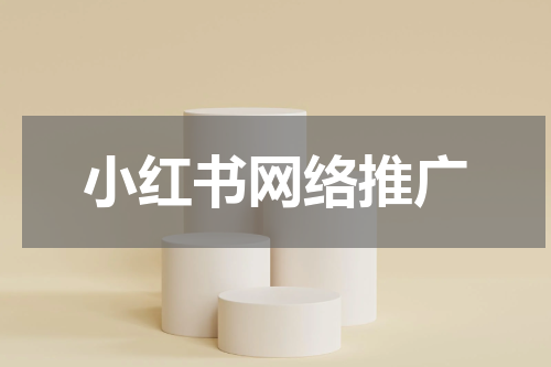 小红书网络推广