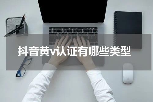 抖音黄v认证有哪些类型