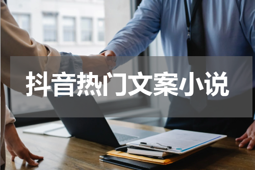 抖音热门文案小说