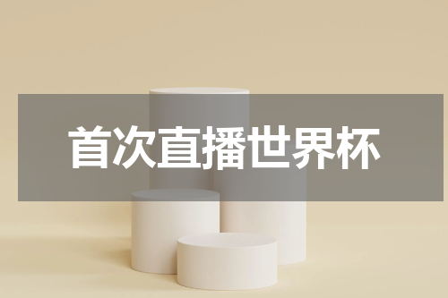 首次直播世界杯
