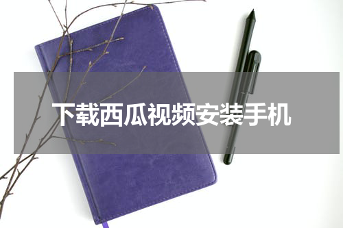 下载西瓜视频安装手机