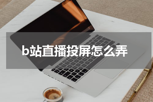 b站直播投屏怎么弄