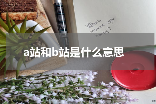 a站和b站是什么意思