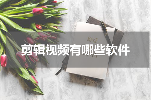 剪辑视频有哪些软件