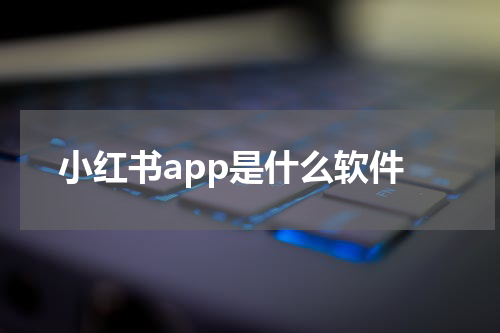 小红书app是什么软件