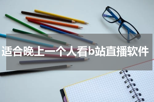 适合晚上一个人看b站直播软件