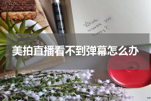 美拍直播看不到弹幕怎么办
