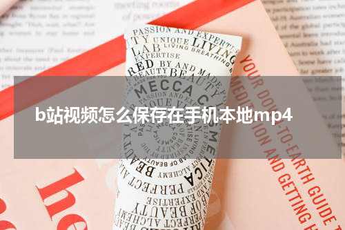 b站视频怎么保存在手机本地mp4