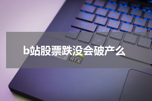 b站股票跌没会破产么