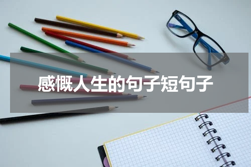 感慨人生的句子短句子
