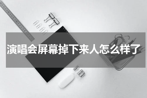 演唱会屏幕掉下来人怎么样了 危险！香港红馆演唱会大屏坠落系钢索断裂，造成了什么样