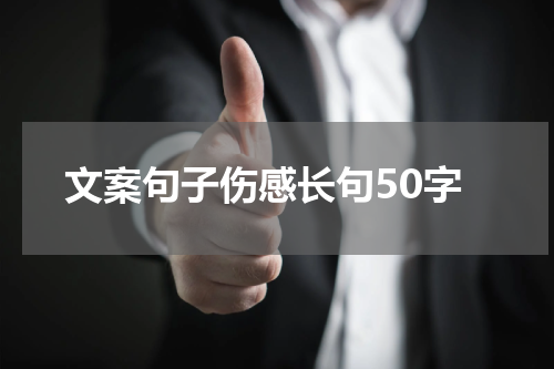 文案句子伤感长句50字