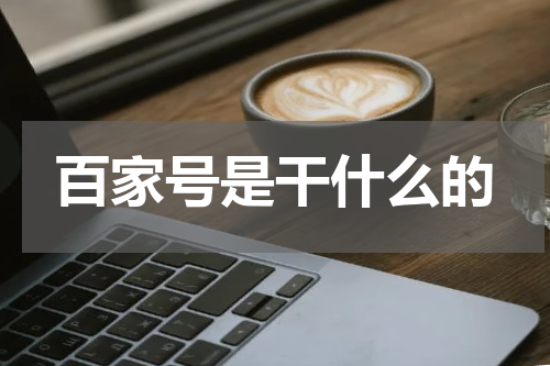 百家号是干什么的