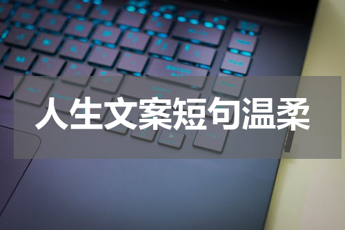 人生文案短句温柔