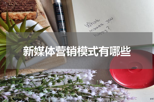 新媒体营销模式有哪些