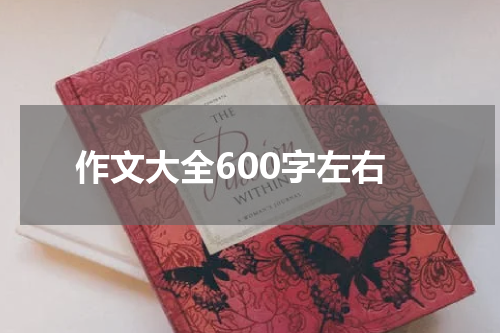 作文大全600字左右