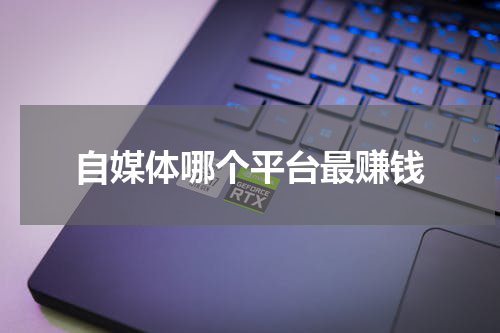 自媒体哪个平台最赚钱