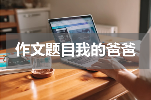 作文题目我的爸爸