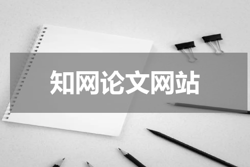 知网论文网站