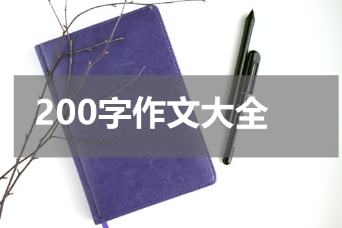 200字作文大全