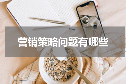 营销策略问题有哪些