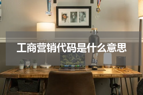 工商营销代码是什么意思