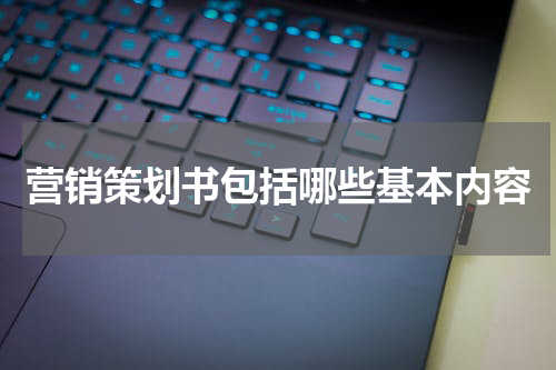 营销策划书包括哪些基本内容