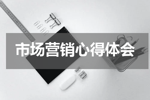 市场营销心得体会